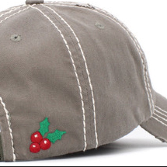 “THIS IS AS MERRY AS I GET” WASHED VINTAGE BALLCAP - Picture 9 of 10